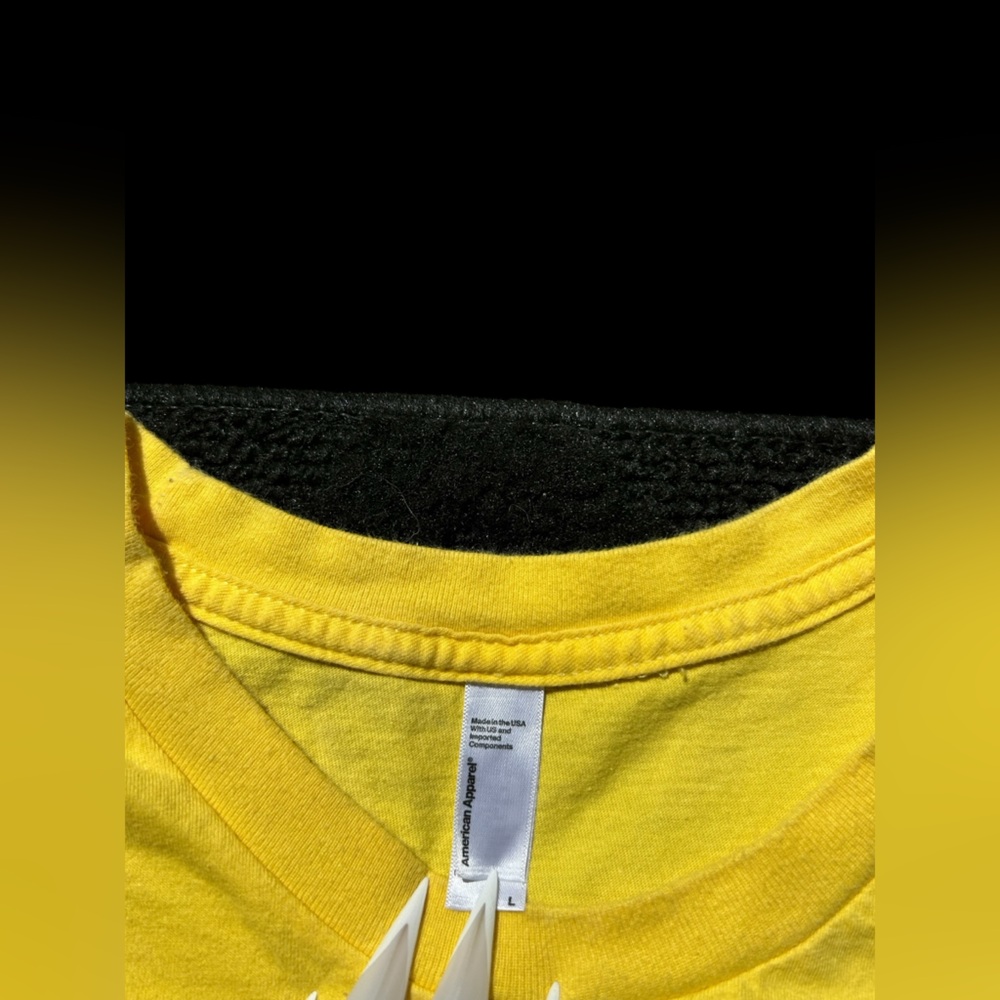 ✨Yellow and green Donkey Democratic Party cotton t-shirt✨ - Picture 2 of 3